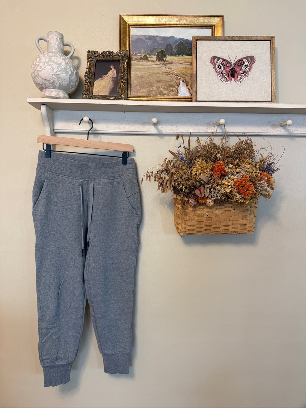 lululemon athletica Heather Gray Scuba Joggers